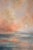 Abstract Coastal Sunset Seascape Wall Art, Ocean Horizon Landscape Print, Pastel Beach Art, 24″ × 36″ For Sale