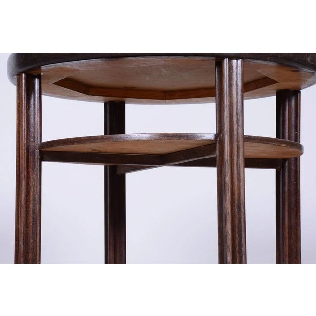 Art Deco Small Table attributed to J. Hoffmann for Wiener Werkstätte, Czech, 1910s For Sale - Image 11 of 11
