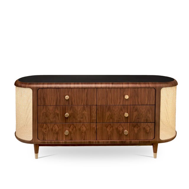 Wood Franco Sideboard by Essential Home For Sale - Image 7 of 7
