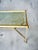 Brass and Glass Coffee/Side Table, 1970s For Sale - Image 4 of 6