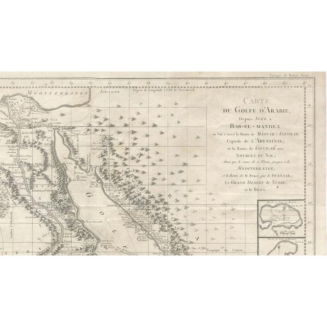 Antique Map of James Bruce's Journey to the Source of the Nile, 1790 For Sale - Image 3 of 13