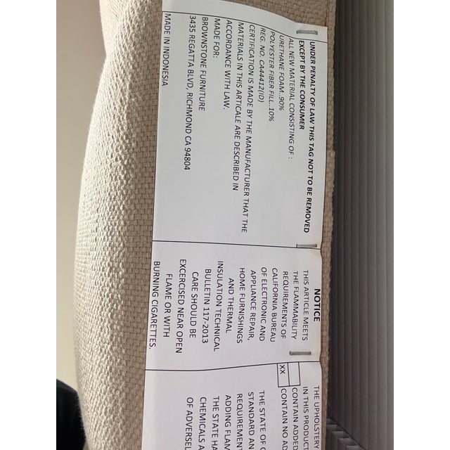 Tan Standard King Brownstone Furniture Crawford Headboard For Sale - Image 8 of 11