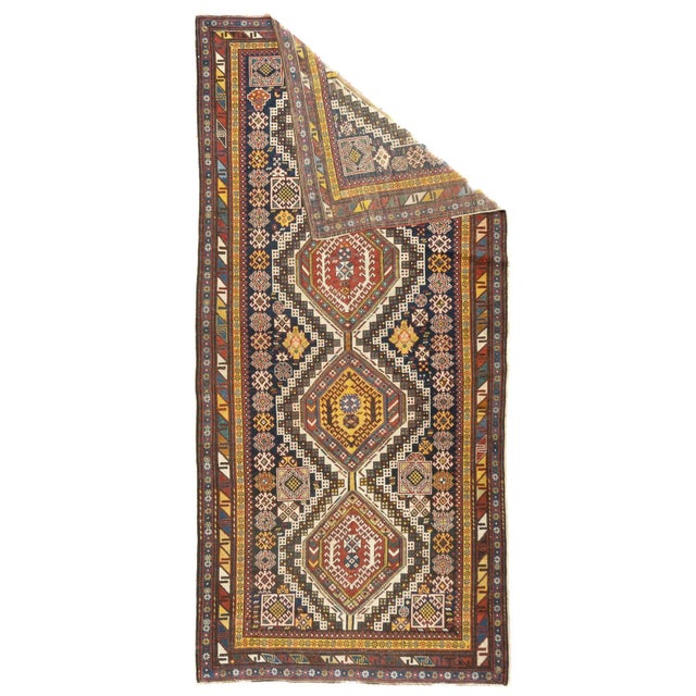 Azeri Turks inhabit the Kuba area of the central west Caspian Caucasus and weave a wide variety of geometric scatters,...