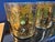 Culver Green and 22k Gold Scroll Rocks Glasses, Set of 8 For Sale In Orlando - Image 6 of 6