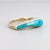 Vintage Modernist 14k Gold & Turquoise Cabochon Cocktail Ring For Sale In Philadelphia - Image 6 of 14