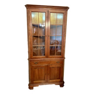 1960s Pennsylvania House Cherry Corner Cabinet For Sale