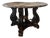 Bernhardt Marble Top Center/Foyer Table – 48" Round – Carved Designer Base For Sale