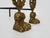 Early 20th Century Bronze Andirons with Lions Paw Feet For Sale - Image 6 of 9
