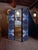 Room divider with design and mirrors by Pietro Meccani. A beautiful design piece featuring two elements made of wenge-...