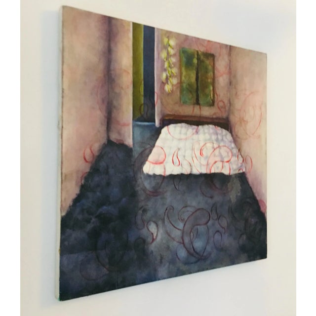 Modern Jeanne Marie Wasilik Large Original Painting on Canvas Signed Modern Art For Sale - Image 3 of 7