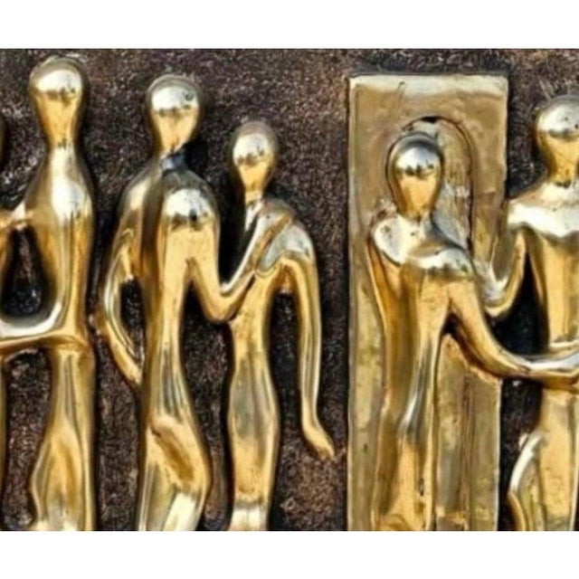 Plastic 1960s Lovers Huge Brutalist Fiberglass Wall Sculpture Espada for Finesse Originals as Seen on Mad Men For Sale - Image 7 of 11