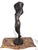 Large 20th-Century Bronze Sculpture of a Nude Young Woman Carrying a Water Urn For Sale - Image 5 of 8
