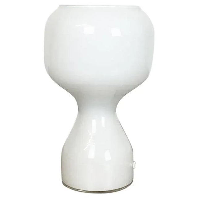 Swedish Handblown Glass Desk Lamp, 1960s For Sale - Image 6 of 6