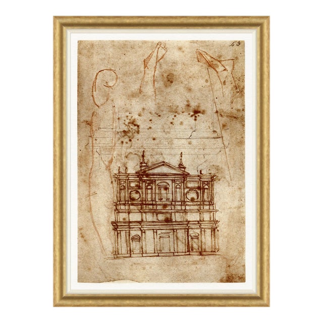 Palazzo DiLella Framed Art Print by David Phoenix For Sale