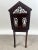 Antique English Gothic Revival Carved Oak Hall Chair With Pierced Tracery Back For Sale - Image 12 of 12