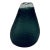 Baker Modern Large Textured Frosted Smoked Glass Addison Vase For Sale