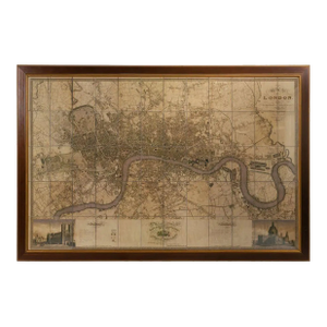 Large Scale Map of the London Metropolis