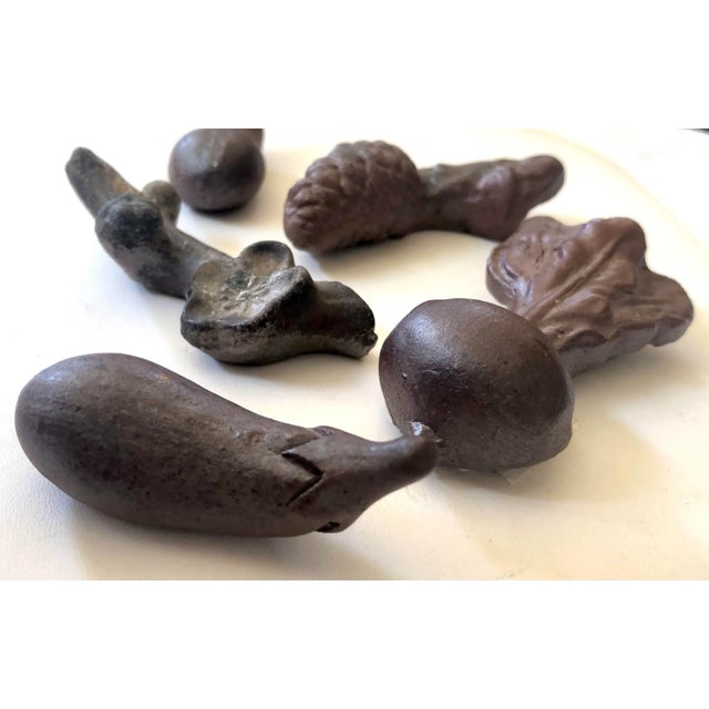 Japanese Japanese Ceramic Wabi Sabi Chopstick Rests, Set of 5 For Sale - Image 3 of 3