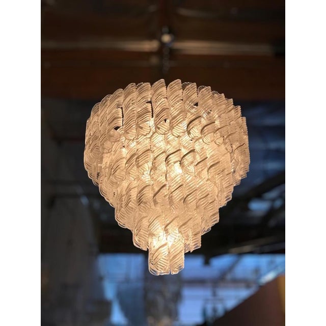 Glass 21st Century Murano Molle Chandelier by Fabio LTD For Sale - Image 7 of 7