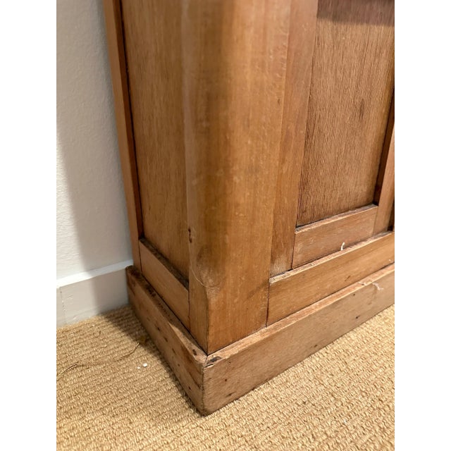 Turn of the Century English Hotel Front Desk Mail Cabinet For Sale - Image 12 of 12