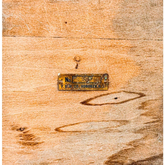 Early 20th Century Ferguson Brothers Manufacturing Co. Cane Basket For Sale - Image 10 of 10