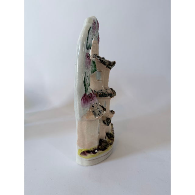 Late 19th Century Late 19th Century Staffordshire Flat Back Castle For Sale - Image 5 of 5