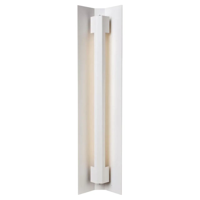 Medium Misalliance Ral Pure White Wall Light by Lexavala For Sale
