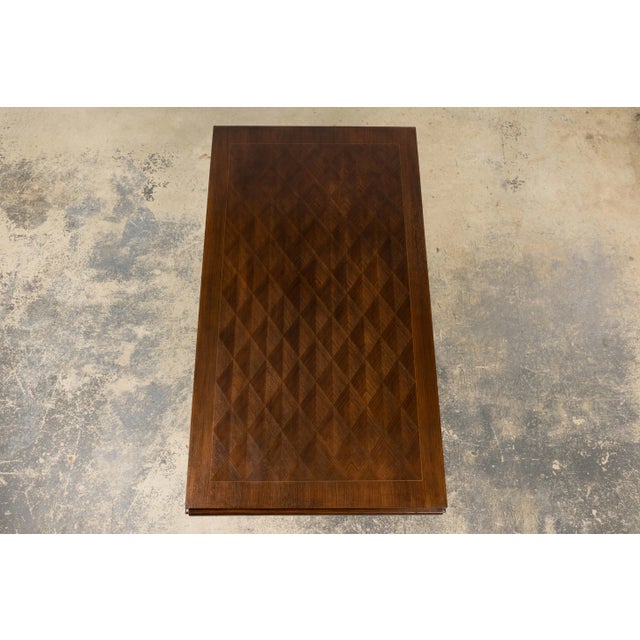 1930s French Parisian Art Deco Rosewood Dining Table For Sale - Image 14 of 18
