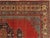 Antique Bakshaish Carpet, Oriental Persian Handmade in Ivory, Blue and Red For Sale - Image 14 of 18
