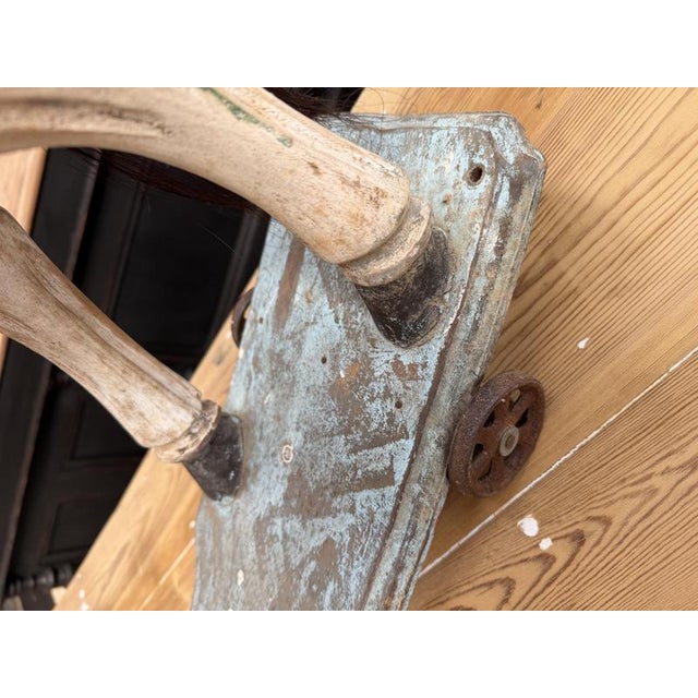 Antique Carved Wooden Horse For Sale - Image 13 of 15