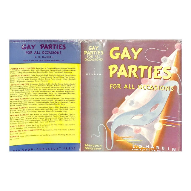 "Gay Parties for All Occasions" Book 1950 Harbin, e.o. For Sale
