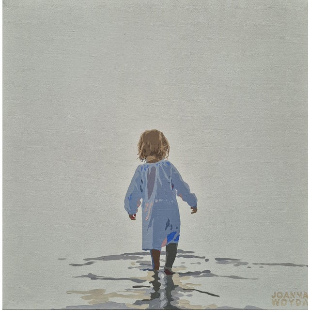Joanna Woyda, the Beach: Evening, 2026, Acrylic on Canvas For Sale