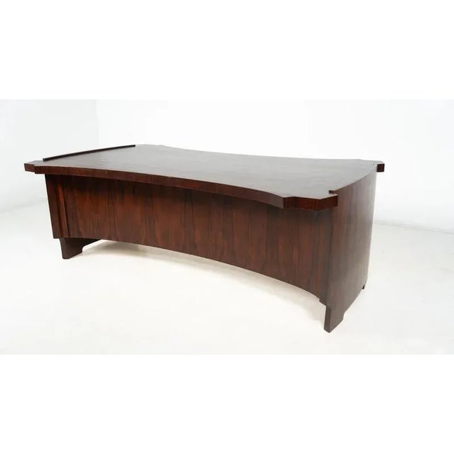 Mid-Century Modern Wooden Desk, Italy, 1960s For Sale - Image 14 of 18
