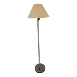 1970s Chrome and Lucite Floor Lamp
