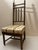RARE ANTIQUE.This French Napoleon III Ebonized Bobbin Chair was hand made in the late 19th century. This Wooden bobbin...
