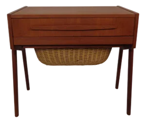 Danish Teak Sewing Box, 1960s