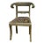 Metal Clad Rams Head Side Chair Anglo Indian Regency Repousse Vintage For Sale