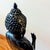 Mid 20th Century Standing Buddha Cast Iron Statue For Sale - Image 4 of 12