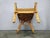 A charming and highly decorative Italian rattan and wicker lounge set from the 1950s, comprising four matching armchairs...