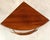 19th Century Italian Corner Bedside Table in Walnut For Sale - Image 9 of 10