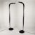 Vintage Italian Floor Lamps in Lacquered Iron and Chromed Metal, 1970s, Set of 2 For Sale - Image 9 of 9