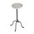 Metal Berlin 10 in. W Round Marble and Iron Side Table, Metalworks For Sale - Image 7 of 7