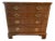 Baker Furniture Georgian Style Bachelor Five Drawer Chest For Sale
