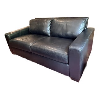 DWR American Leather Sofa For Sale