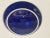 Vallauris Vintage Cobalt Blue Ceramic Decorative Plate France 1960s For Sale - Image 4 of 12