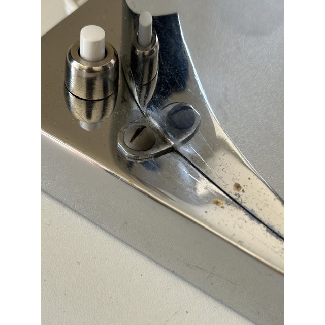 Vintage Fish Lamp in Chrome-Plated Brass, 1950s For Sale - Image 14 of 18