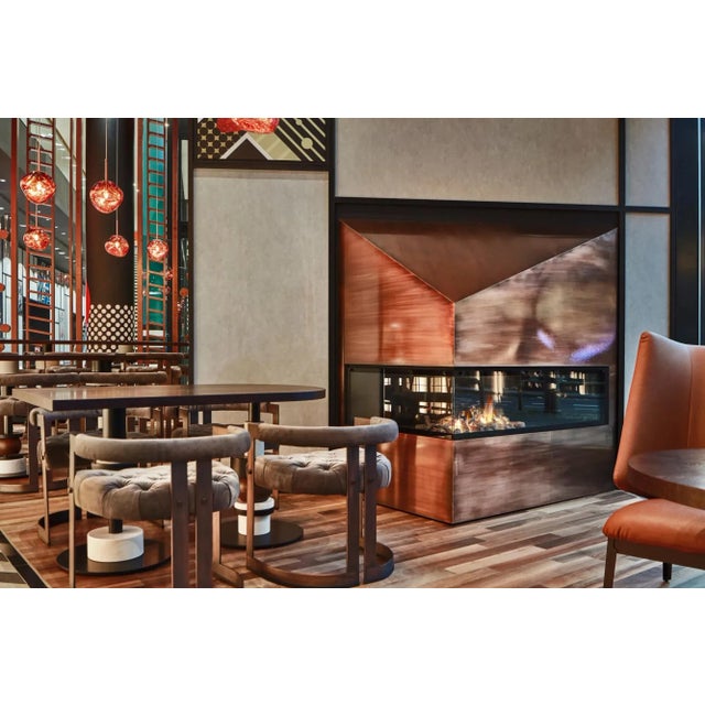 Textile Winfrey Dining Chair by Ottiu For Sale - Image 7 of 11