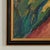 Orange Expressionist Painting of a Landscape Signed Peters For Sale - Image 8 of 12