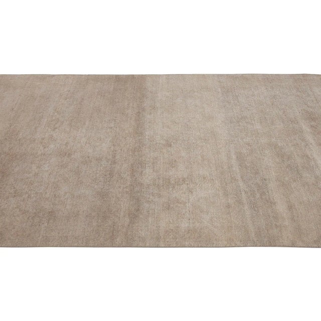 Washed Out Vintage Turkish Wool Rug For Sale - Image 4 of 6