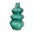 Contemporary Moroccan Ceramic Vase Green For Sale - Image 4 of 5